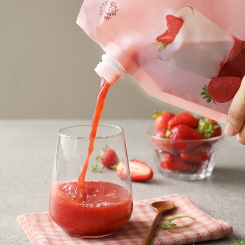 [복음자리] 국산 딸기청 진심의 딸기 1kg_딸기라떼, 딸기음료