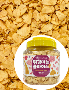 [코리아 알.엠.씨] 갈릭칩 튀김마늘 슬라이스 500g